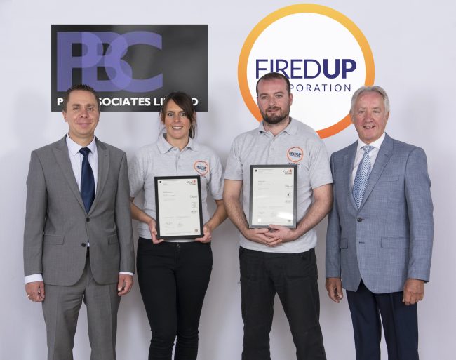 Group Award Photo Fired Up City and Guilds Logistics